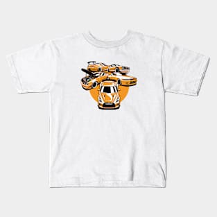 Mix Of Yellow GTR JDM Kids T-Shirt